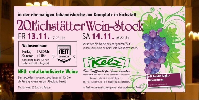 20. Eichstätter Wein-Stock 2026